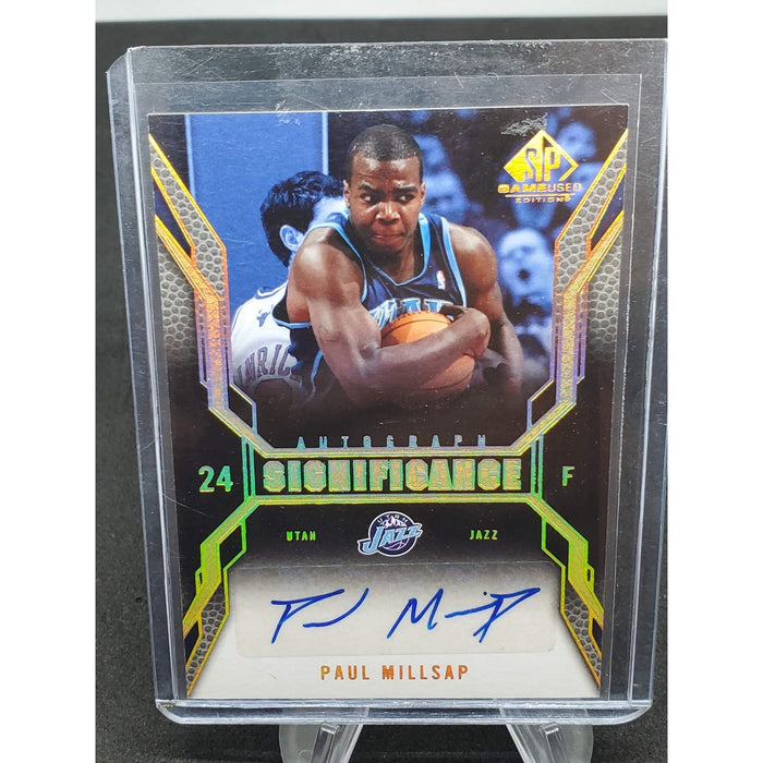 2007-08 SP Game Used - Significance Autographs Paul Millsap #SI-PM (AU)
