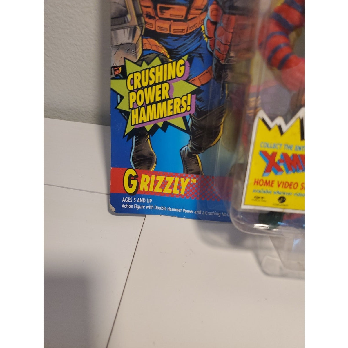Vintage The Uncanny X-Men Grizzly Action Figure New Toy Biz 1993