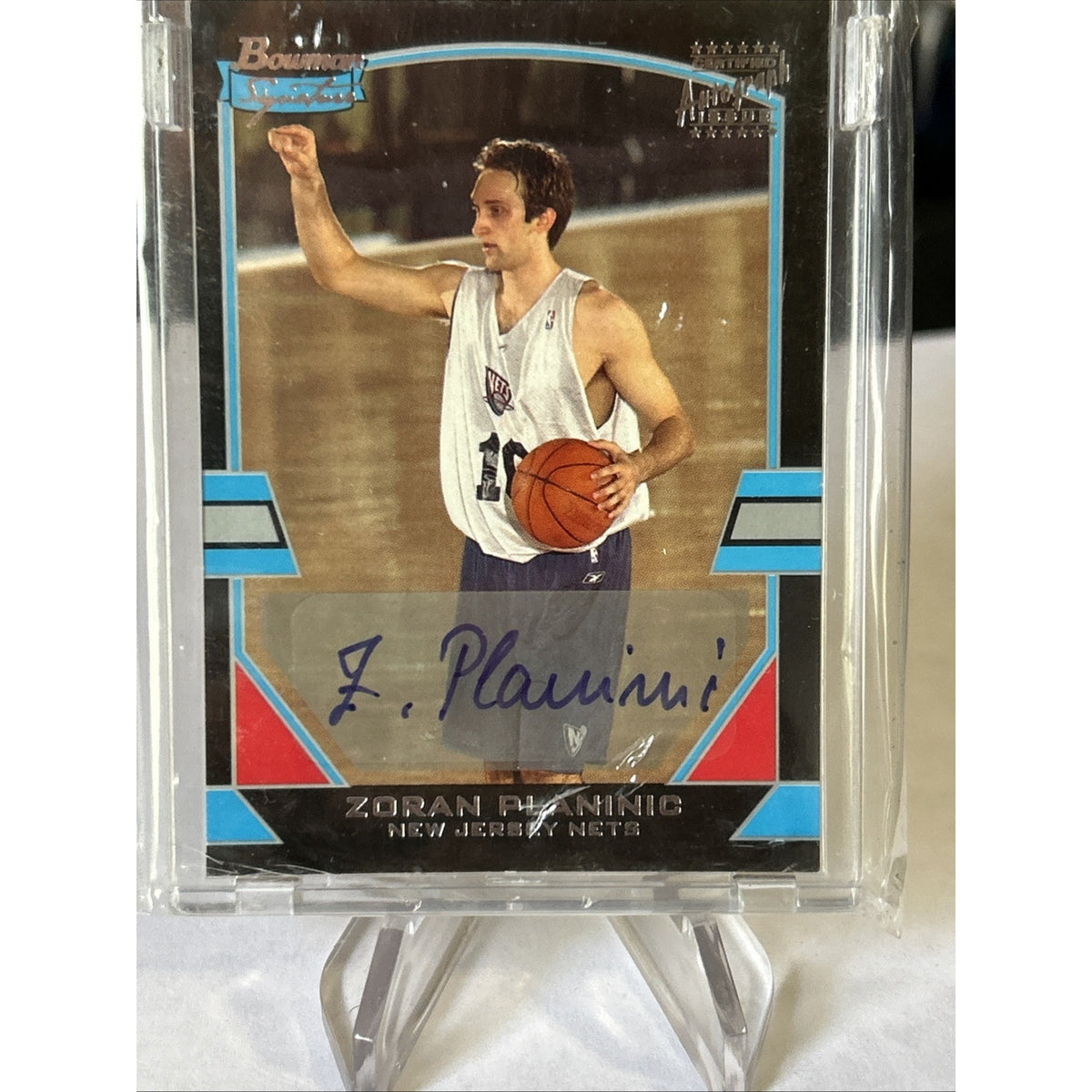 2003-04 Bowman Signature - #72 Zoran Planinic /1250 (AU, RC) Topps sealed