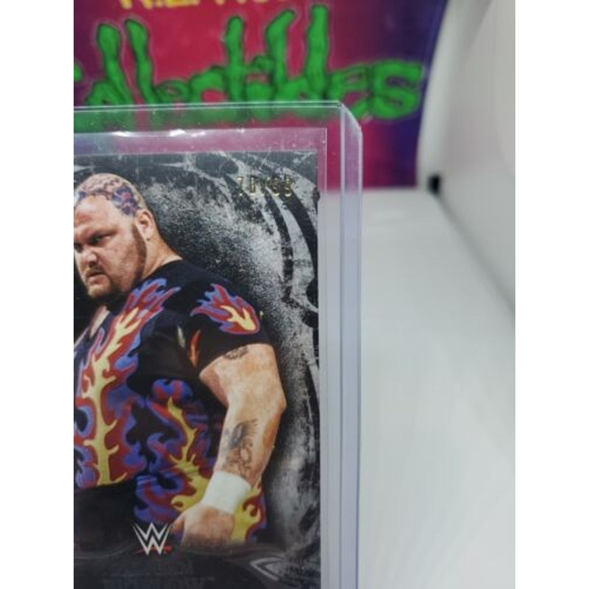 2015 Topps WWE Undisputed Black #93 Bam Bam Bigelow #/99 SP HOF