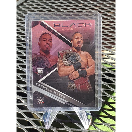 Carmelo Hayes 2022 Chronicles Black WWE - RC Rookie #201