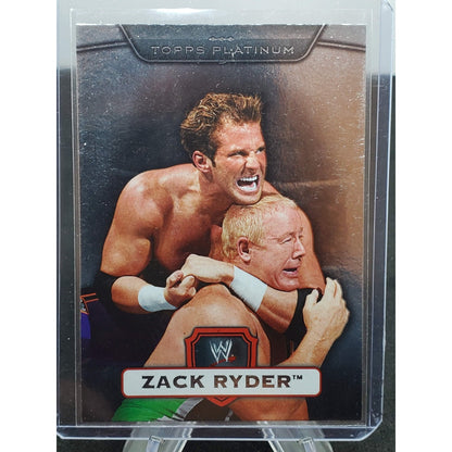 2010 Topps Platinum WWE - Zack Ryder #60