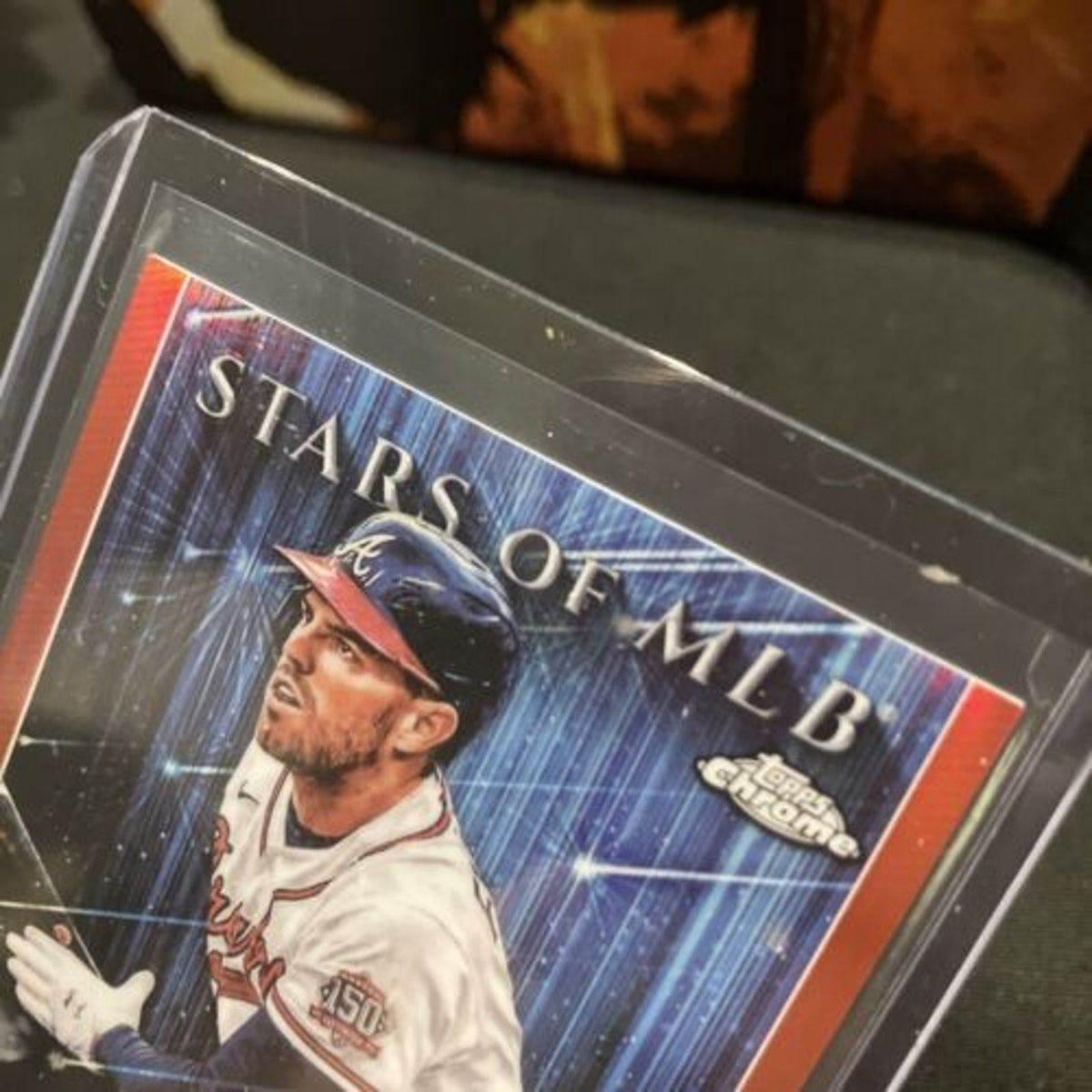 2023 Topps Series 1 Freddie Freeman Stars of MLB Chrome Red 31/75 # SMLB-27
