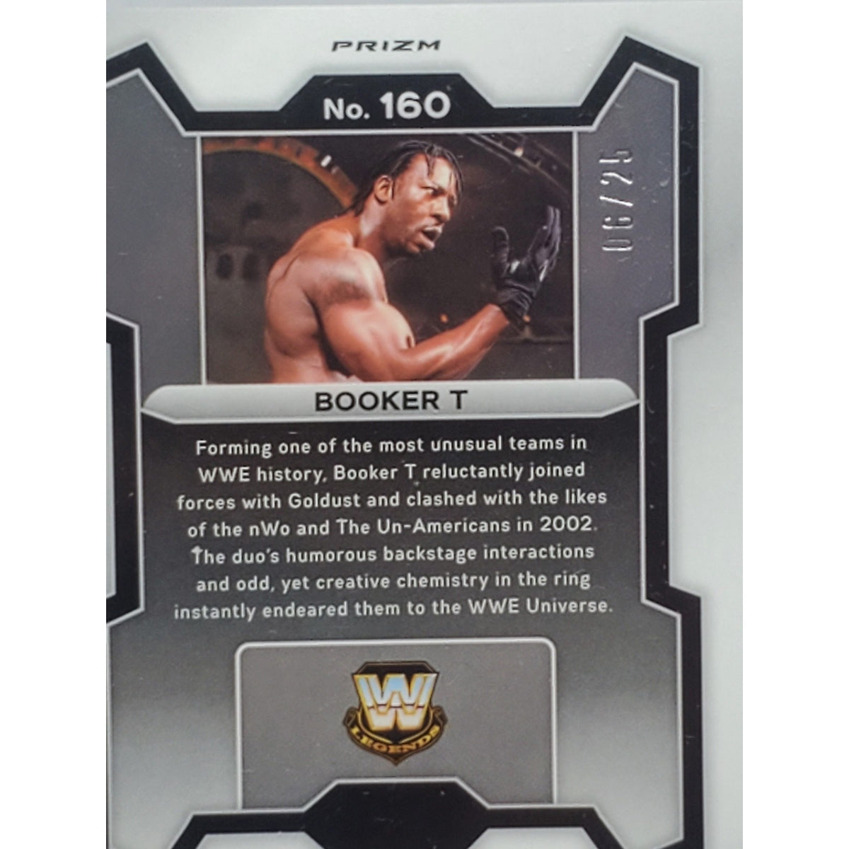 2024 WWE Panini Prizm SP Undercard Booker T Blue 06/25
