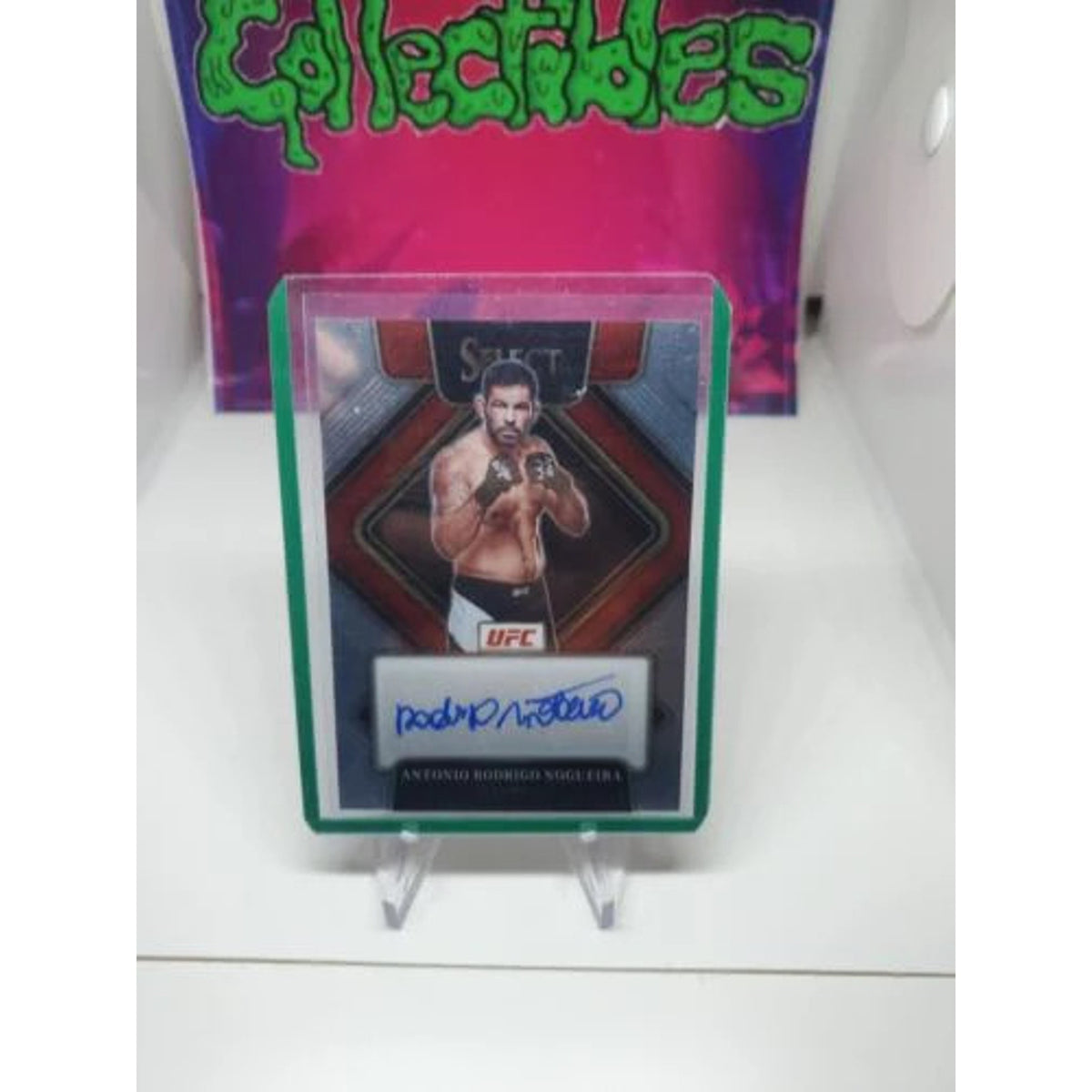 2022 Select UFC Antonio Rodrigo Nogueira Signatures Auto Autograph #SG-ARN
