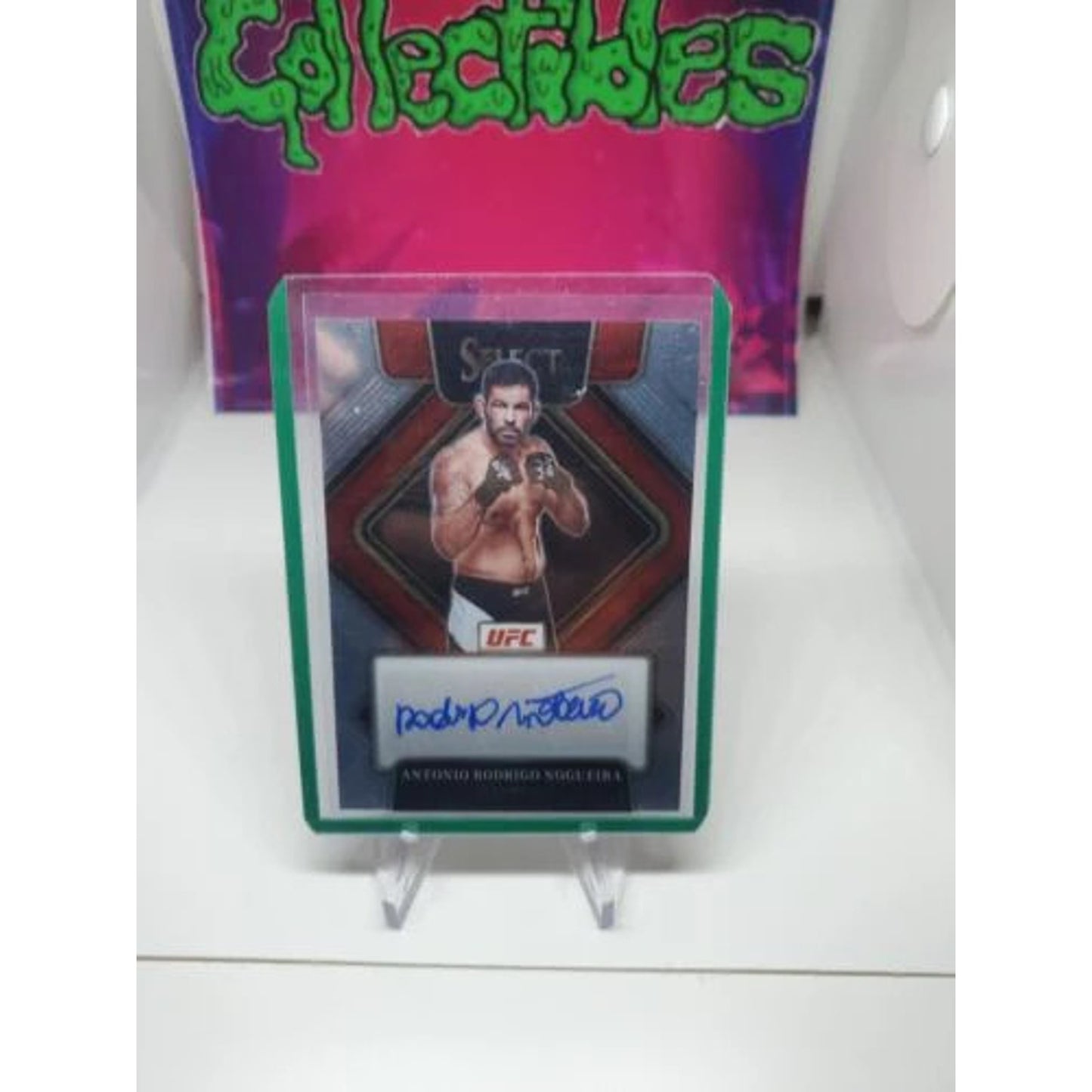 2022 Select UFC Antonio Rodrigo Nogueira Signatures Auto Autograph #SG-ARN