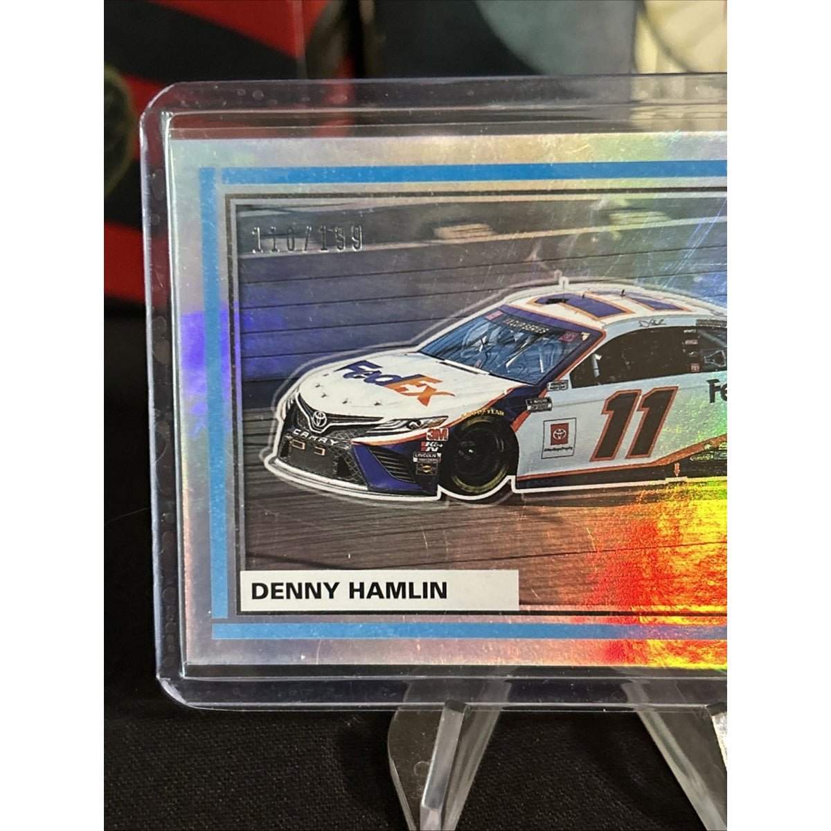 2021 Donruss Racing Action Packed #AP3 Denny Hamlin /199 - Pack Fresh New