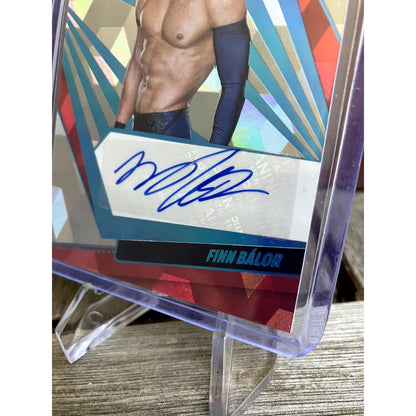 AUTO CUBIC PARALLEL PACK FRESH NEW 2022 PANINI REVOLUTION WWE FINN BALOR #13/49
