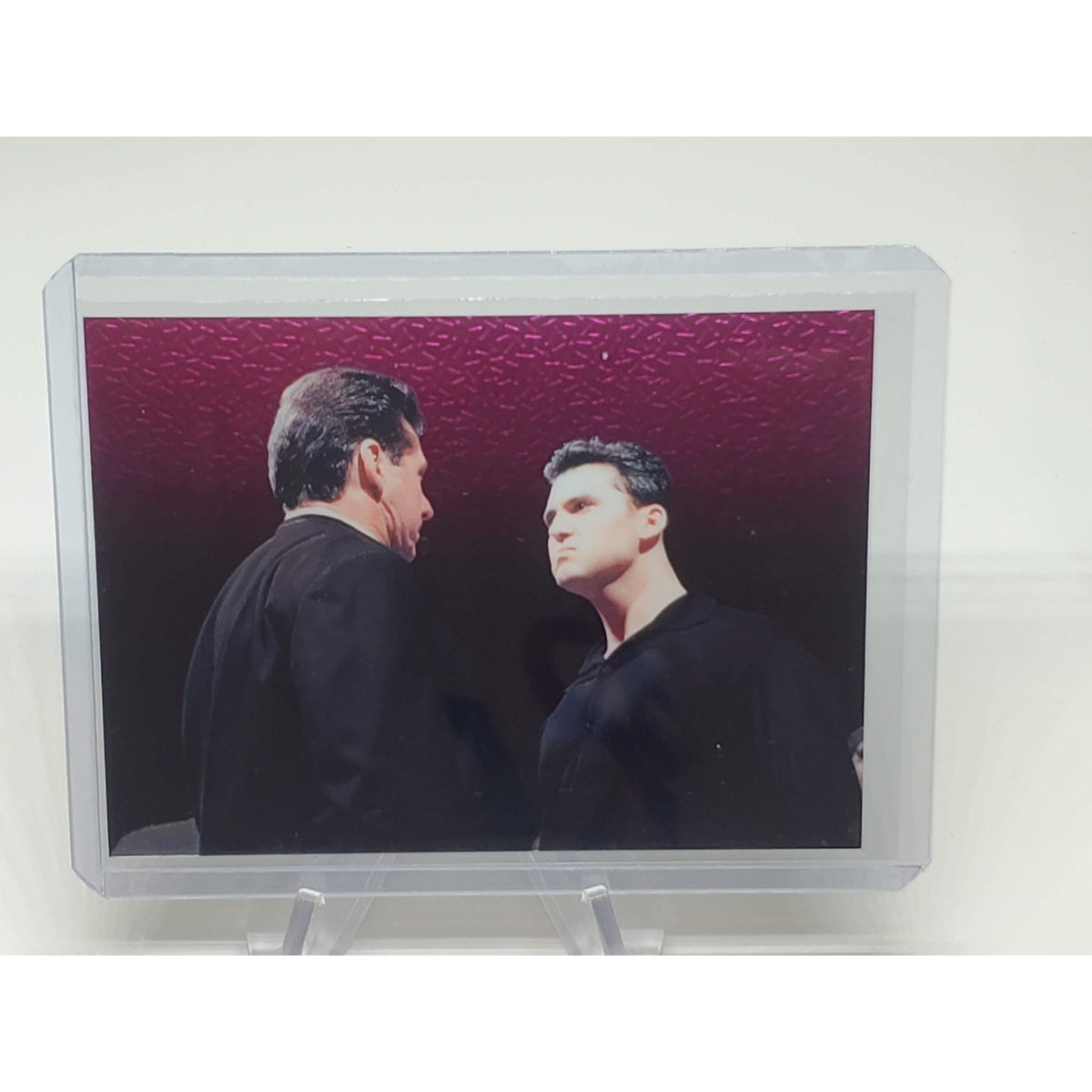 1999 Comic Images WWF SmackDown! Chromium - Shane McMahon, Vince McMahon #66...