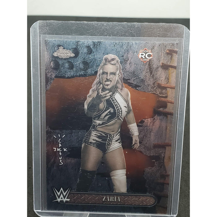 2025 Topps Chrome WWE X Cactus Jack - Zaria, Zaria #95 (RC)