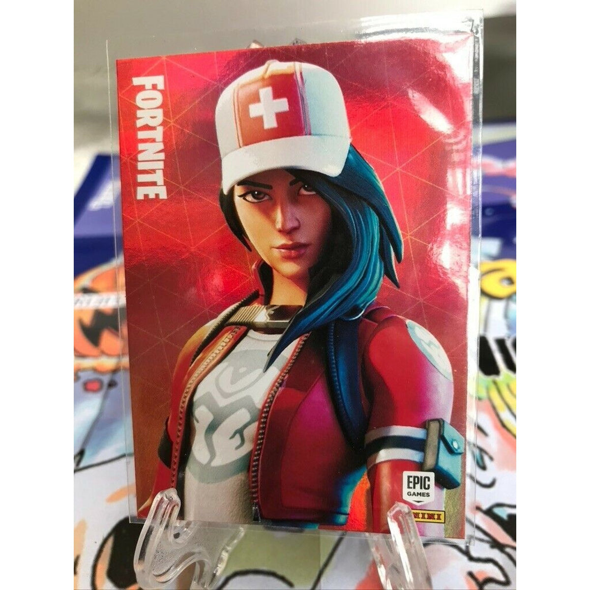 Holo Rare Card Fortnite Series 2 REMEDY #90 PACK FRESH BRAND NEW