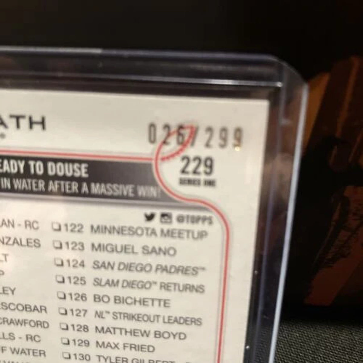 2022 Topps Series One Xander Orange Foil Double Bath /299 - Pack Fresh New #26