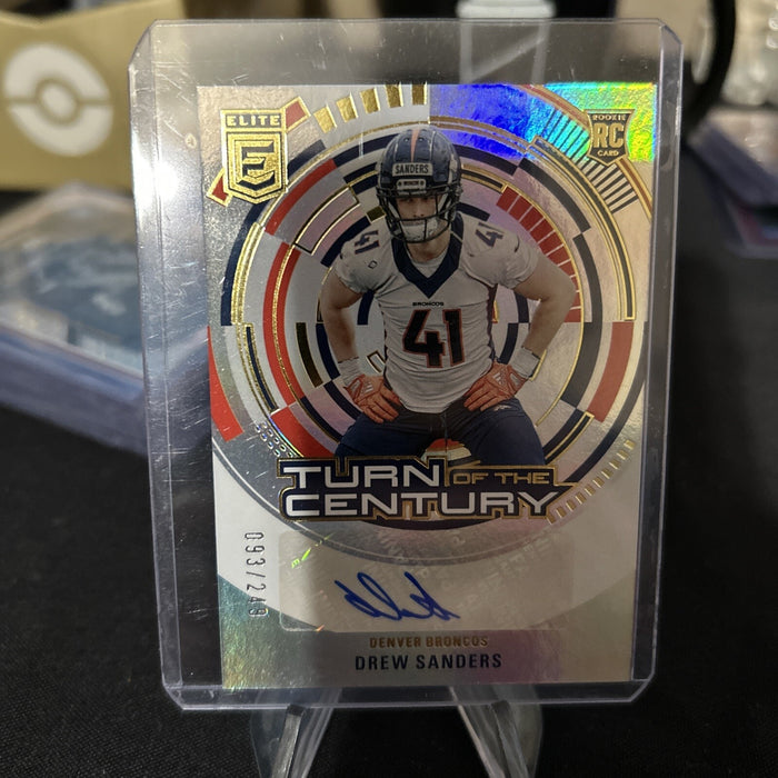2023 DONRUSS ELITE TURN OF THE CENTURY AUTO Drew Sanders RC /249 Pack Fresh New