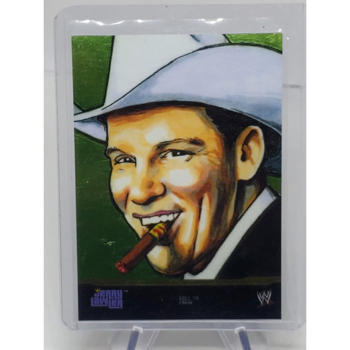 JBL 2014 Topps #8 WWE "Champion Portraits" Chrome Card Jerry The King Lawler