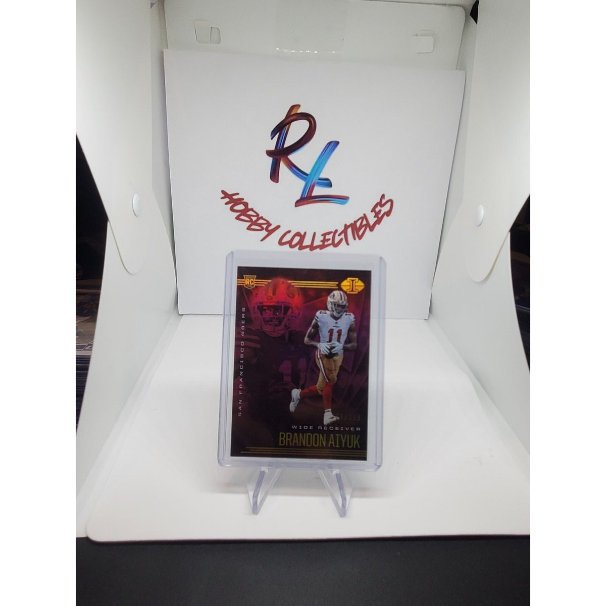 BRANDON AIYUK 2020 ILLUSIONS FOOTBALL ROOKIE PINK 49ERS RC /399