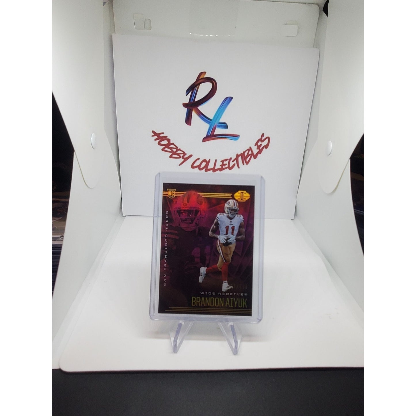 BRANDON AIYUK 2020 ILLUSIONS FOOTBALL ROOKIE PINK 49ERS RC /399