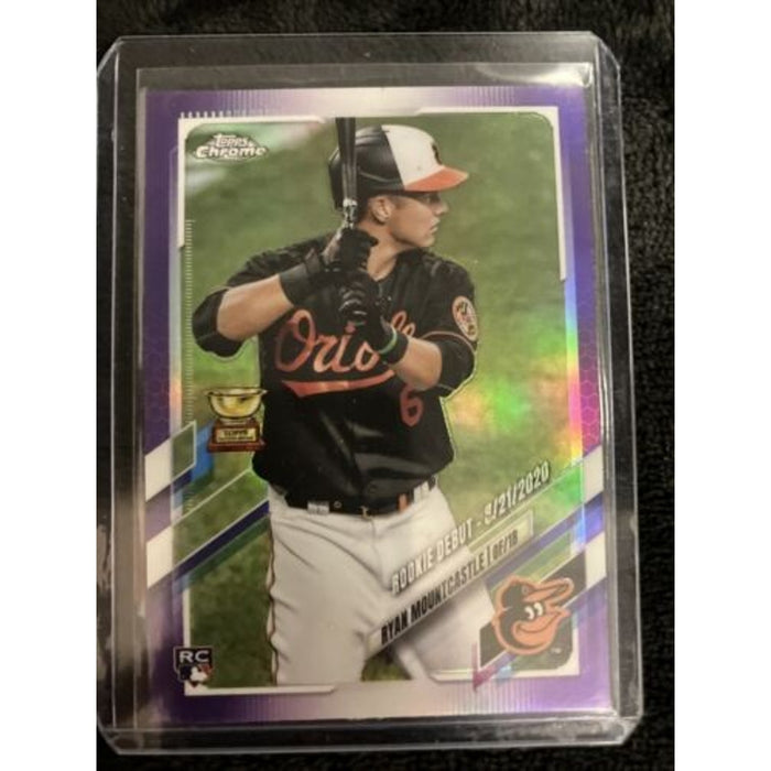 2021 Topps Chrome Update Purple Refractors #USC39 Ryan Mountcastle RD RC NEW M