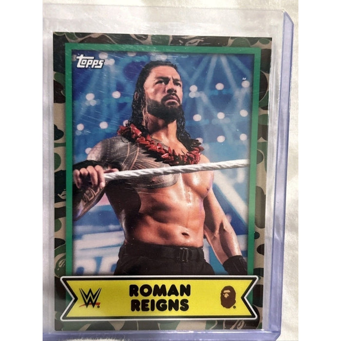 2025 Topps WWE X Bape - Roman Reigns #4