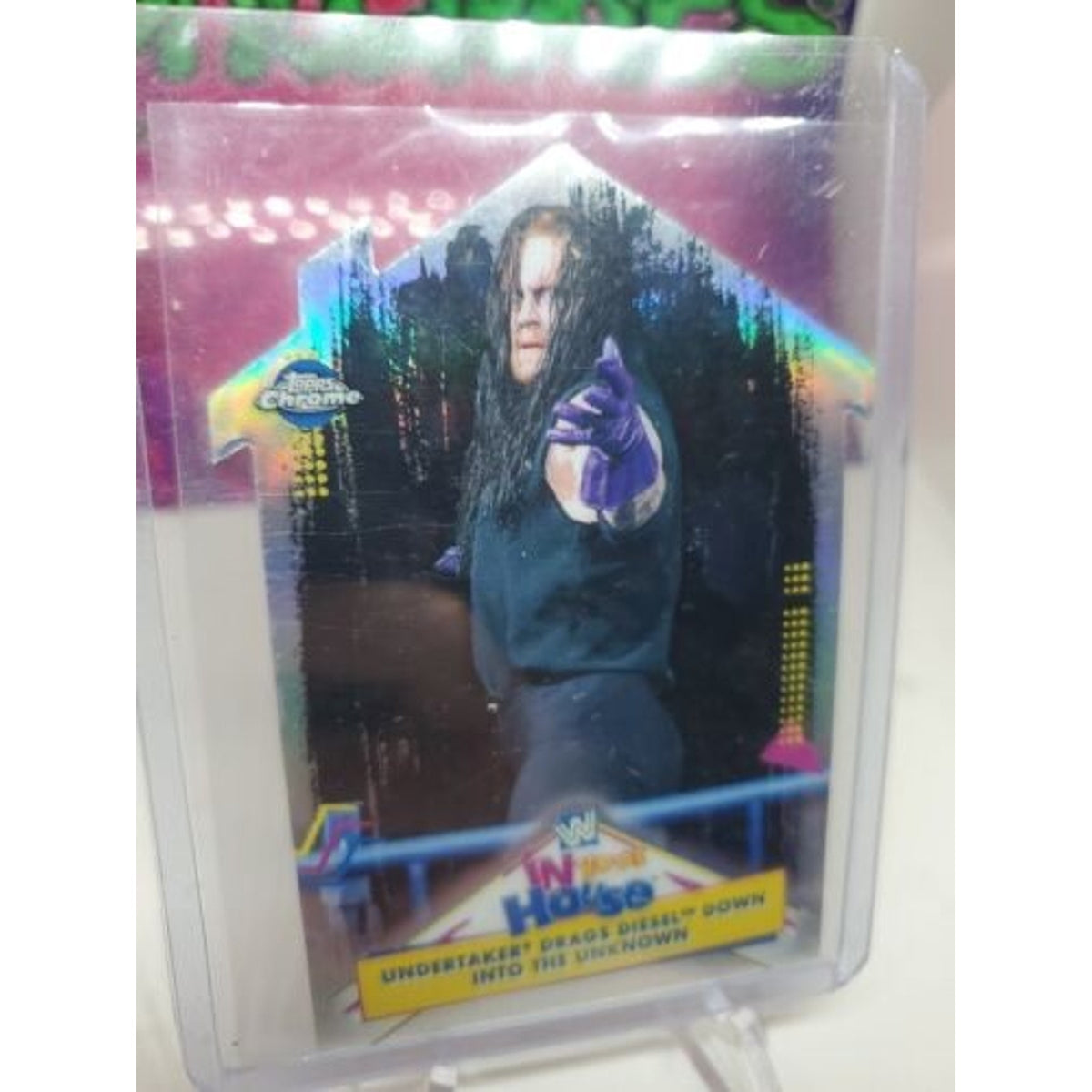 Undertaker "In Your House" Refractor DIE-CUT 2021 Topps Chrome #IYH-4