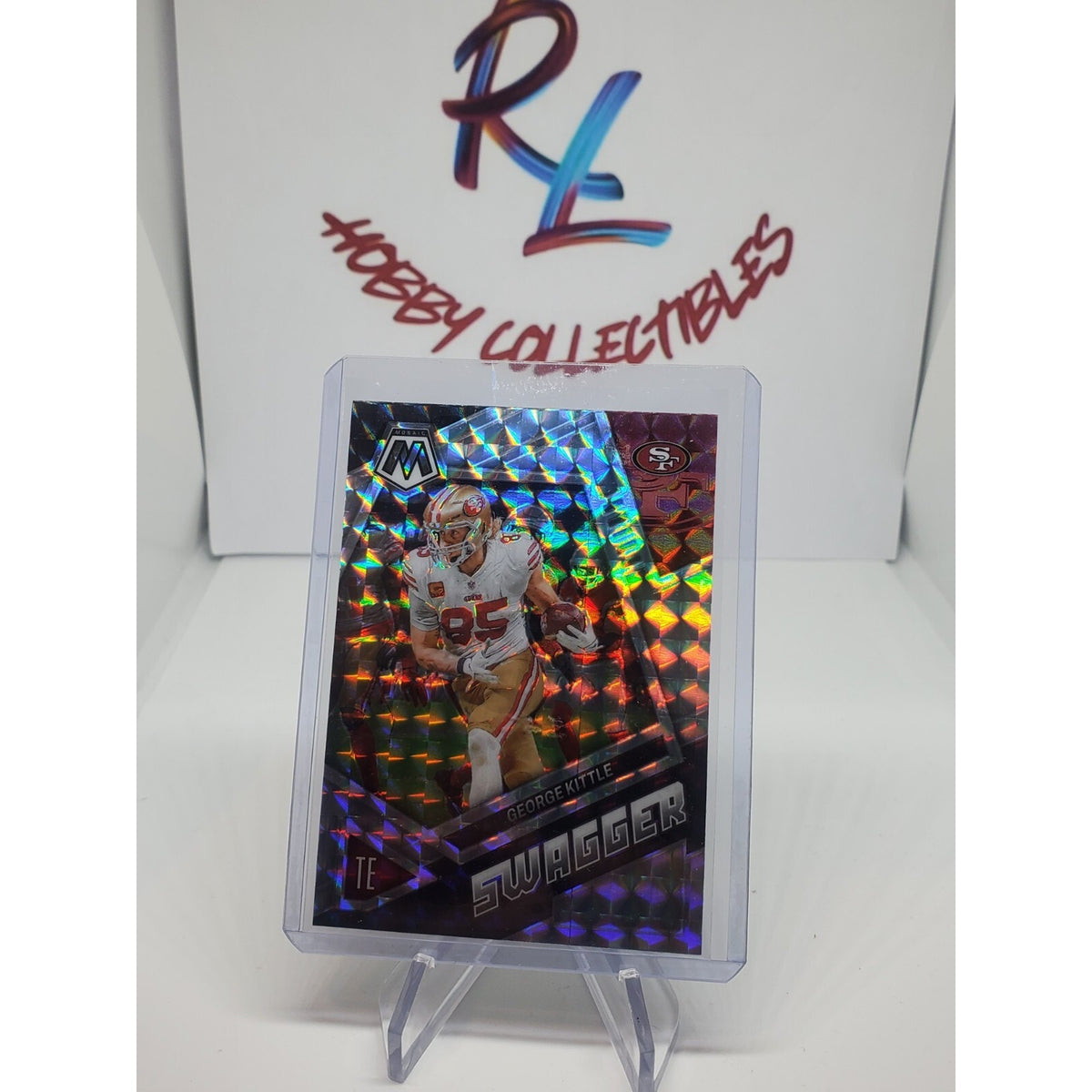 2023 Panini Mosaic #SS-GK George Kittle Swagger Mosaic