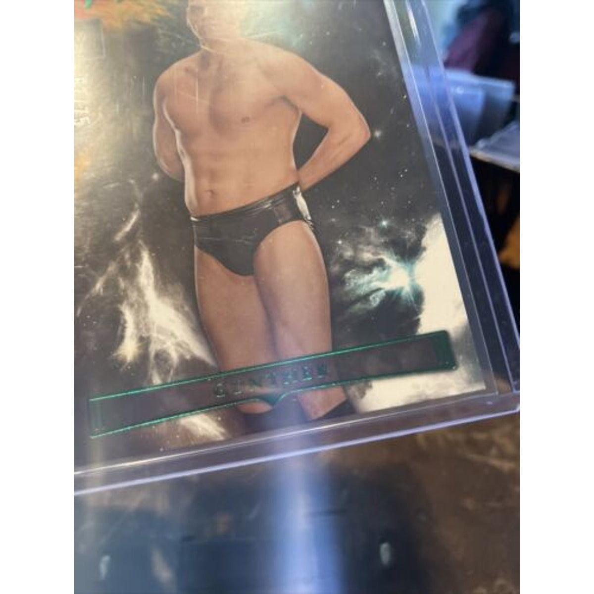 2023 Panini Chronicles WWE - Gunther Origins Green Parallel /75 - Pack Fresh