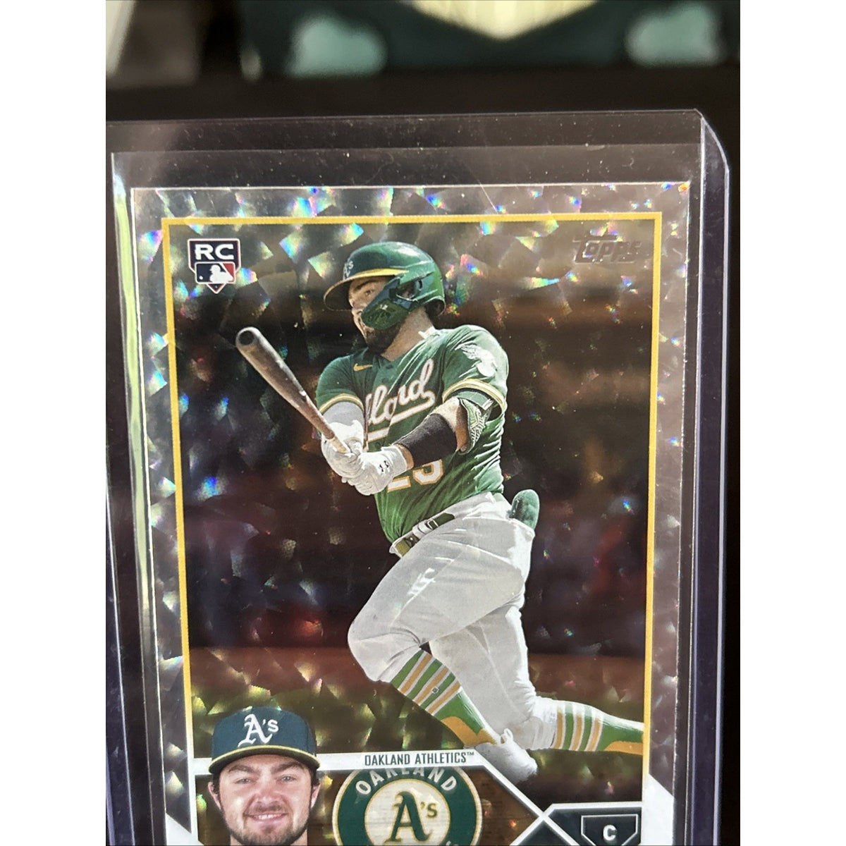 Shea Langeliers 2023 Topps Silver Pattern Foilboard Super Box 127 RC - Pack New