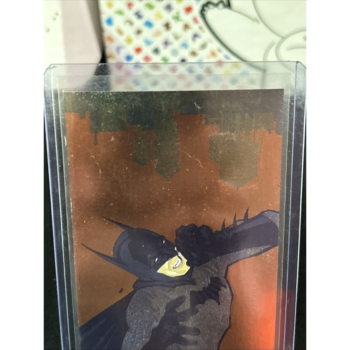 1994 DC BATMAN SAGA of the DARK KNIGHT SPECTRA ETCH FOIL #B1