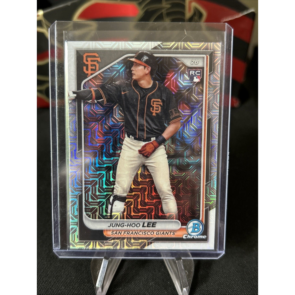 2024 Bowman - Chrome Mojo Refractor #69 Jung-Hoo Lee (RC) / Pack Fresh New