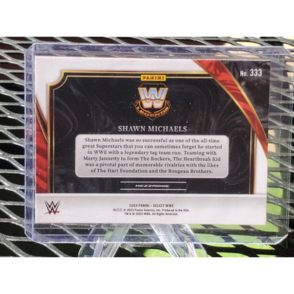 SHAWN MICHAELS Legends Mezzanine Level 2023 Panini WWE Select