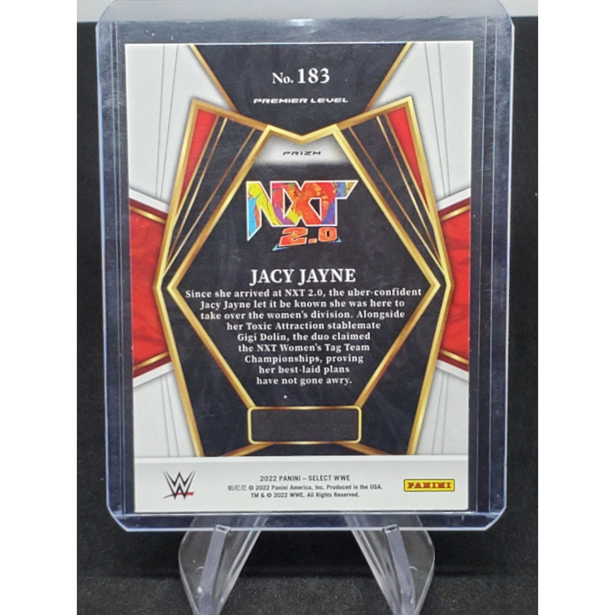 Jacy Jayne 2022 Panini Select WWE Silver #183 WRESTLING Card