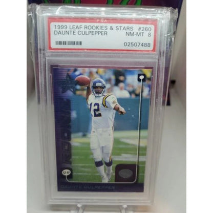 1999 Leaf Rookies &Stars Daunte Culpepper Rookie #260 Minnesota Vikings PSA