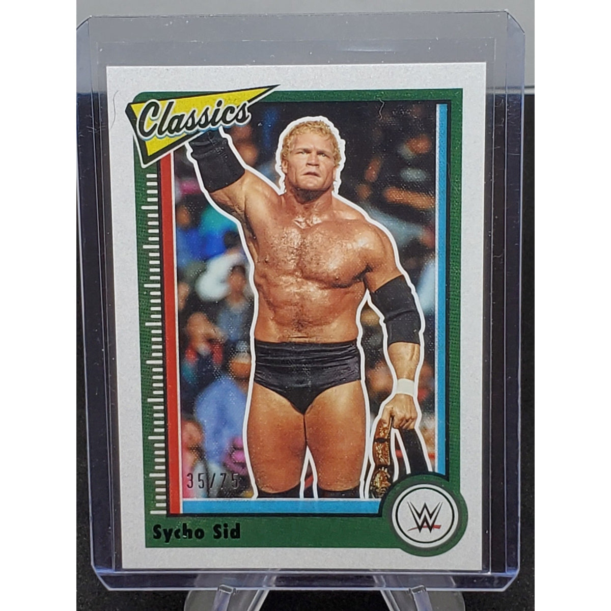 2023 Panini Chronicles Classics Numbered /75 WWE #157 Sycho Sid Legend