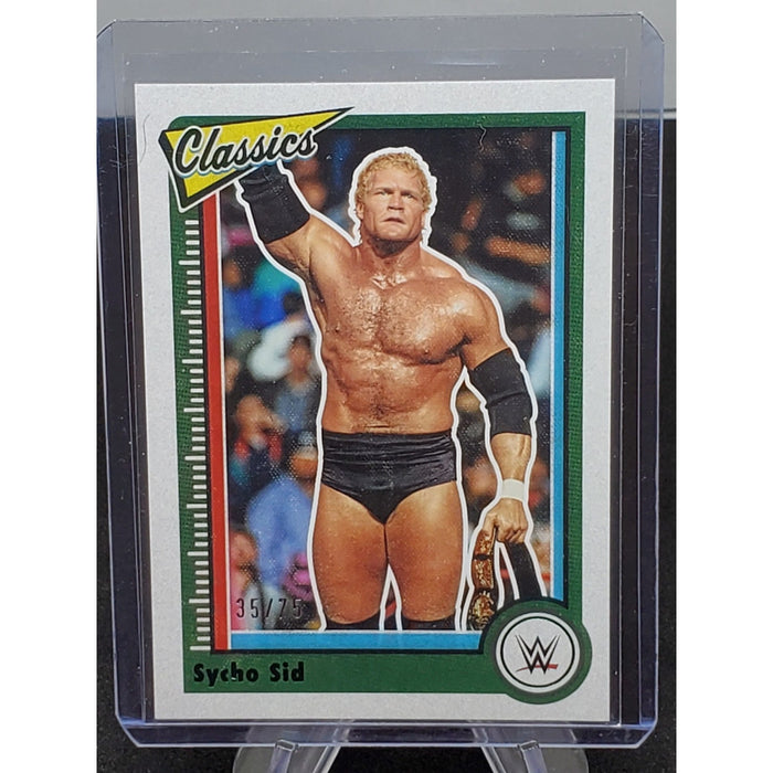 2023 Panini Chronicles Classics Numbered /75 WWE #157 Sycho Sid Legend